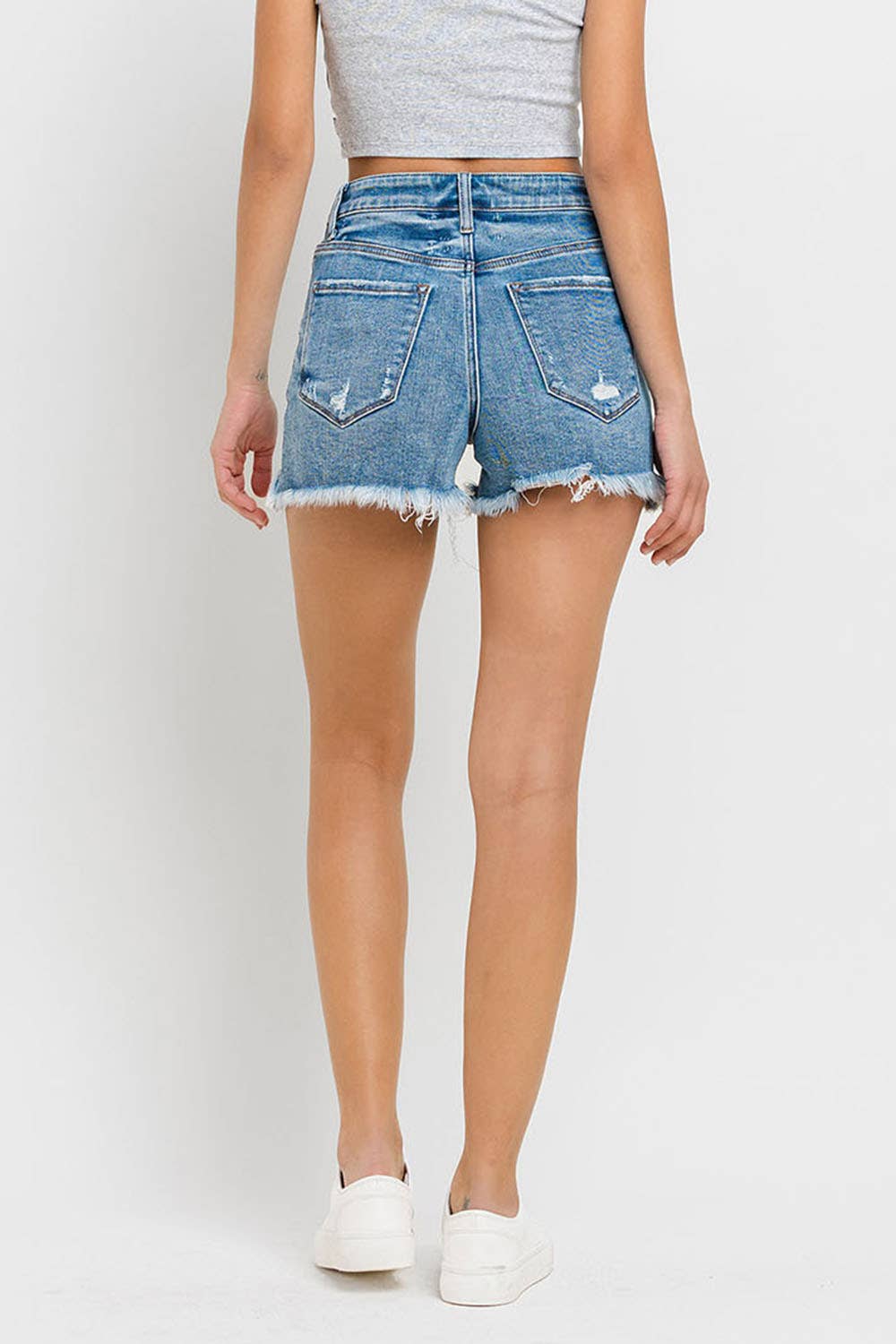 LOVERVET HIGH RISE W LOW FRONT RISE SHORTS LV1085